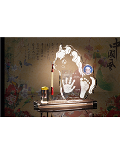 嬰兒紀(jì)念品---手足印